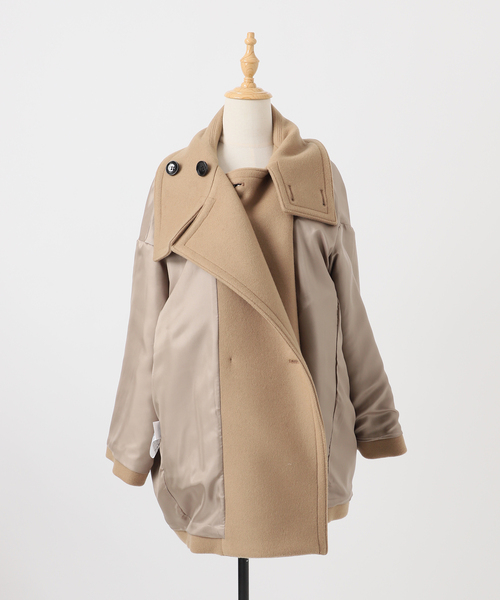 Noble（ノーブル）の「《追加》スタンドカラーオーバーコート（その他