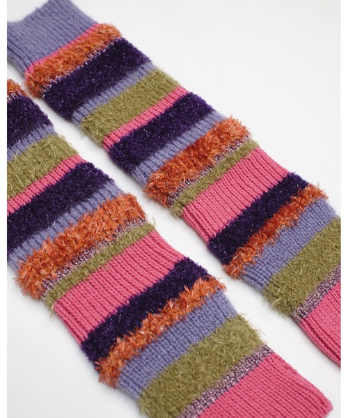 rurumu:（ルルムウ）の「rurumu:/ルルムウ/multi stripe arm warmer