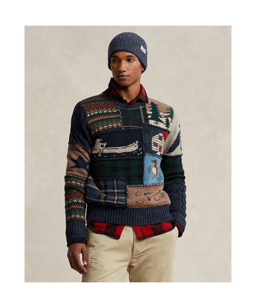 POLO RALPH LAUREN（ポロ ラルフ ローレン）の「パッチワーク ウール