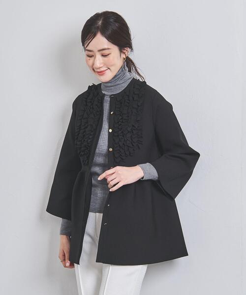 UNITED ARROWS（ユナイテッドアローズ）の「ミニフリル ニット