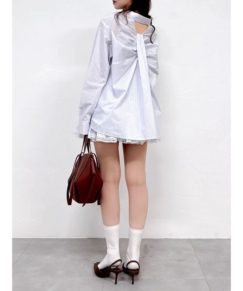 イレヘムシャツミニスカート（スカート）｜dazzlin（ダズリン）の