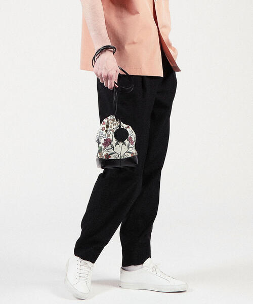 caban（キャバン）の「CABaN パレルモプリント ドローストリングバッグ