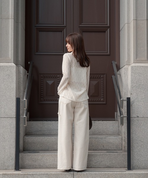 SENEE セニー ルーズビンテージライクデニム Mサイズ loose vintage