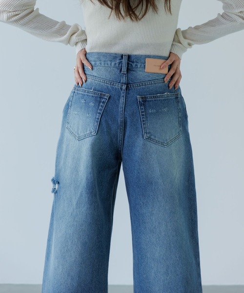SENEE（セニー）の「loose vintage like denim（ルーズビンテージ