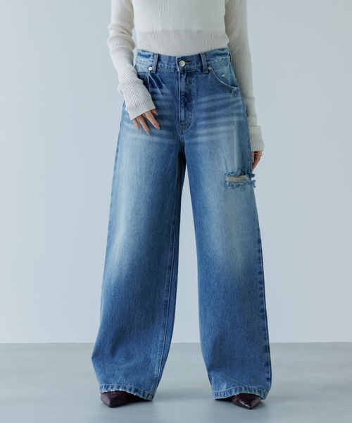 loose vintage like denim（ルーズビンテージライクデニム）（デニム