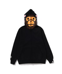 A BATHING APE（アベイシングエイプ）の「MILO MONOGRAM ZIP HOODIE K