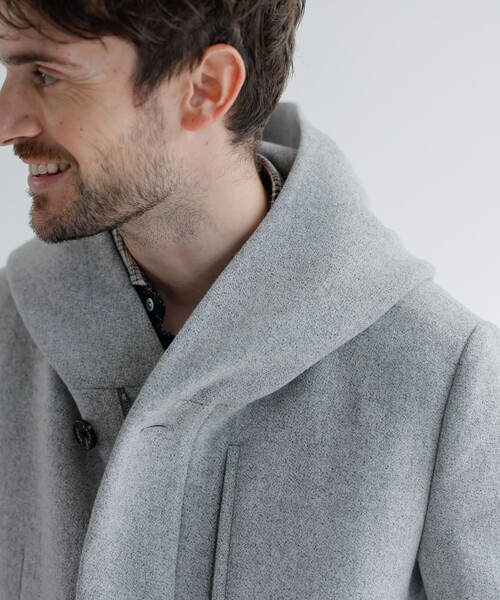 EPOCA UOMO（エポカウォモ）の「フーデットコート（ステンカラーコート