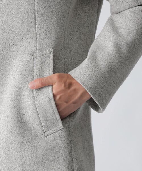 EPOCA UOMO（エポカウォモ）の「フーデットコート（ステンカラーコート