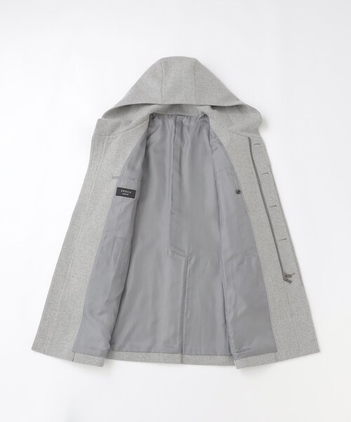 EPOCA UOMO（エポカウォモ）の「フーデットコート（ステンカラーコート