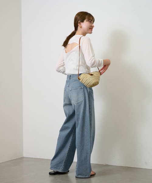 FRAMeWORK（フレームワーク）の「denim カーブパンツ（デニムパンツ