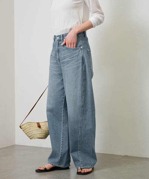 FRAMeWORK（フレームワーク）の「denim カーブパンツ（デニムパンツ