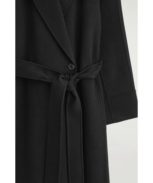 COS（コス）の「ベルト付きダブルフェイスウールコート（その他