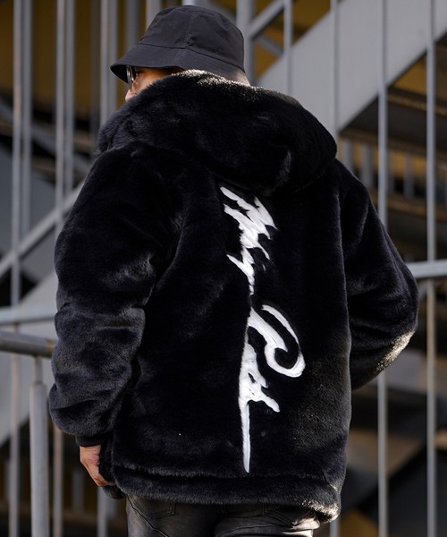 adamsJUGGLER（アダムスジャグラー）の「W/R EM ファーフーディー