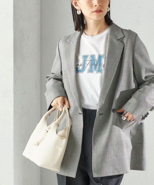 セール】〈手洗い可能〉ウォッシャブル ウール チェック ダブル