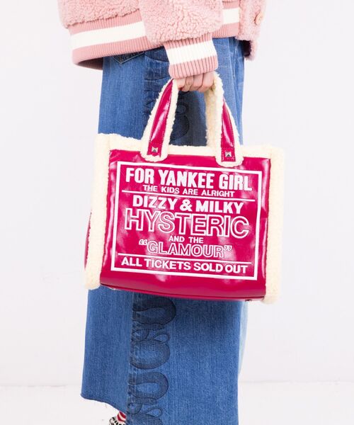 HYSTERIC GLAMOUR（ヒステリックグラマー）の「DIZZY&MILKY刺繍 トート