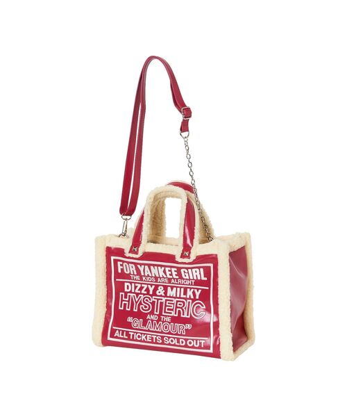 HYSTERIC GLAMOUR（ヒステリックグラマー）の「DIZZY&MILKY刺繍 トート
