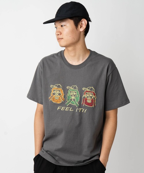 7.4oz FEEL IT!刺繍Tee | ジムマスター（gym master）公式通販