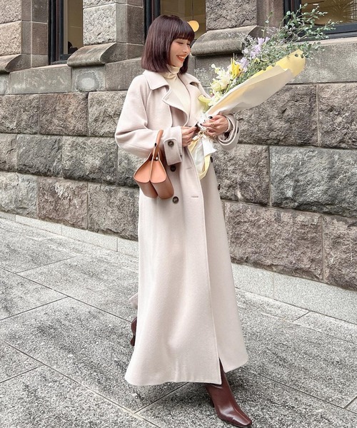 EIMY ISTOIRE（エイミーイストワール）の「ベルテッドウールトレンチ