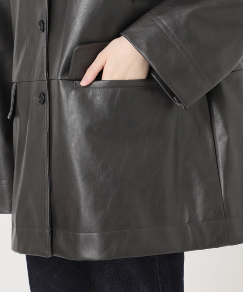 SLOBE IENA（スローブイエナ）の「《WEB限定/追加》フェイクレザー