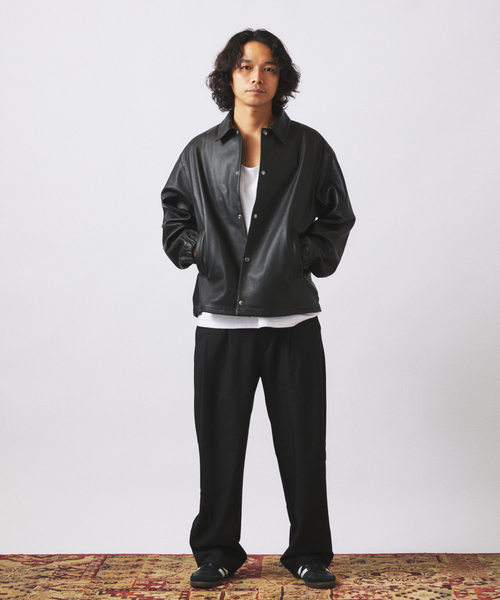 ラムレザー コーチジャケット（ライダースジャケット）｜JOURNAL