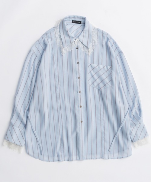 2way Attachment Lace Shirt/2WAYアタッチメントレースシャツ