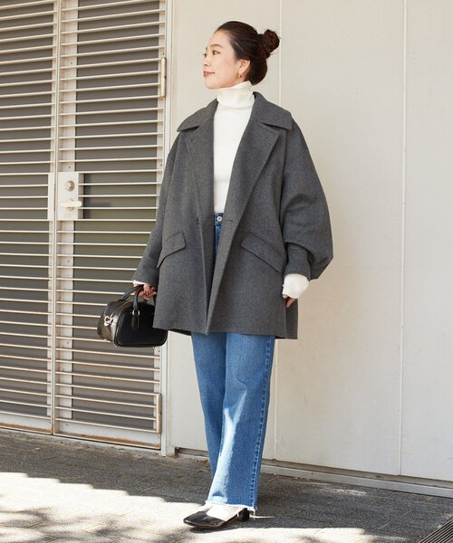 B.C STOCK（ベーセーストック）の「S120ブレンドリバーミドルコート