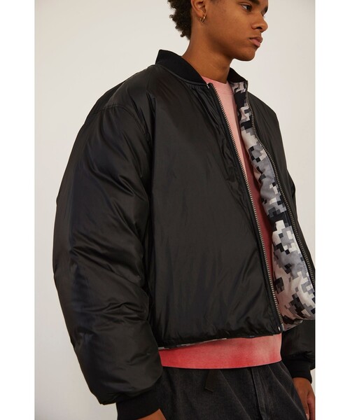 BEAMS（ビームス）の「リバーシブル ダウン フライトジャケット