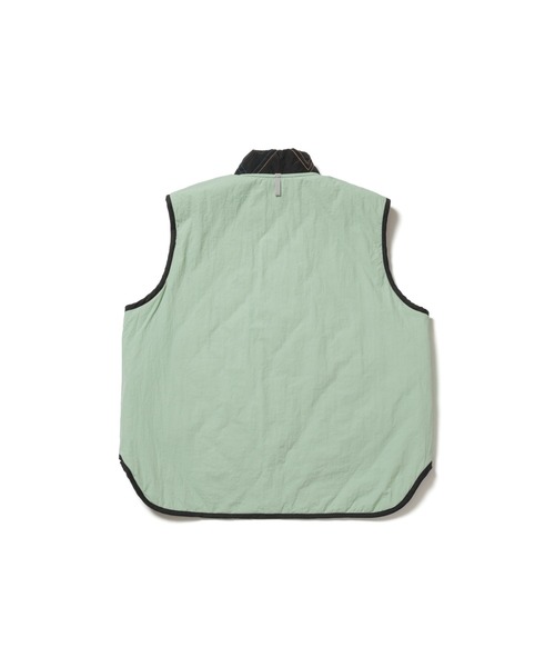 時計じかけのアーガイルキルティングベスト（ダウンベスト）｜PAMM