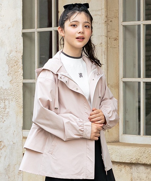 mezzo piano Junior（メゾピアノジュニア）の「ふわふわフリースパーカ