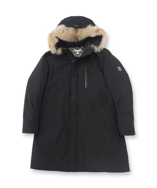 セール】【Monomax12月号掲載】コヨーテファー ロングダウンコート