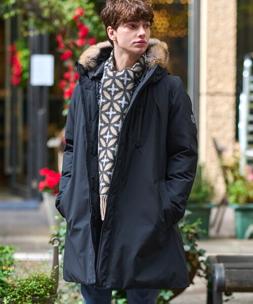 セール】【Monomax12月号掲載】コヨーテファー ロングダウンコート