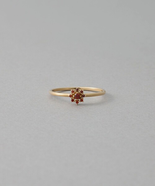 ガーネット] K10YG ポム リング（リング）｜ete（エテ）のファッション