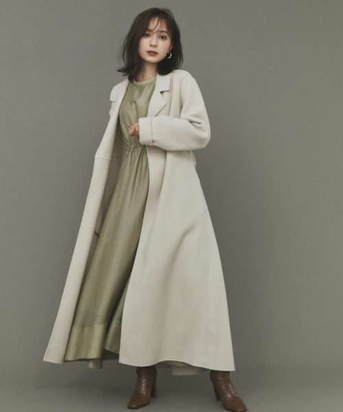 anuans（アニュアンス）の「リバーロングコート（チェスターコート