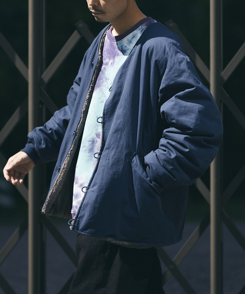 セール】【ARMY TWILL/アーミーツイル】別注 リバーシブル ノーカラー