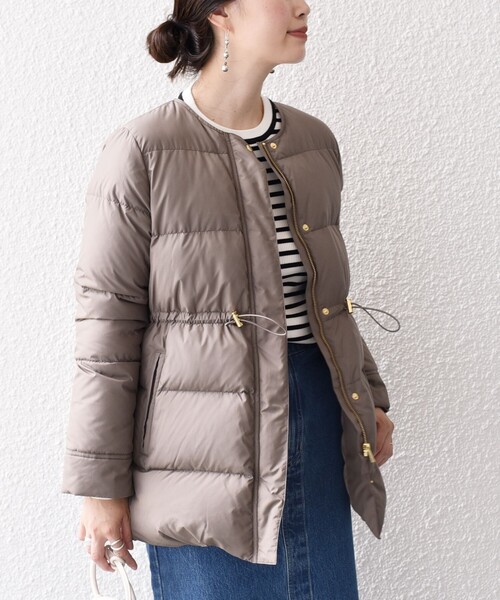 SHIPS（シップス）の「*〈撥水加工〉ドロストダウン◇（ダウン