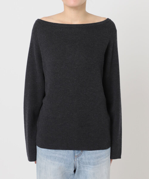 追加》Off shoulder slit ニット 2（ニット/セーター）｜Plage