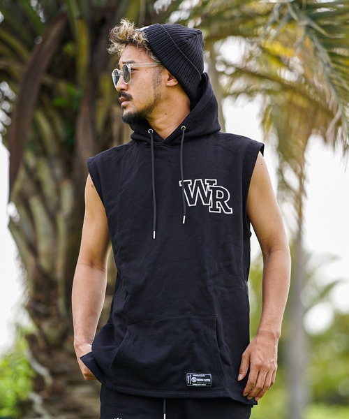 W/R EMノースリーブパーカー（タンクトップ）｜adamsJUGGLER（アダムス
