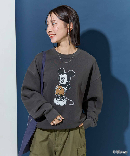 セール】限定展開 別注/Mickey Mouse/ミッキーマウス/前後 プリン ト