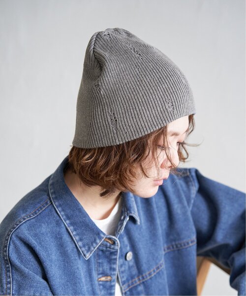 セール】ダメージニットビーニー（ニットキャップ/ビーニー）｜notch