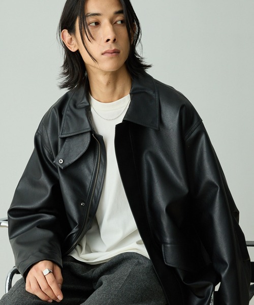 セール】ヴィンテージメイク オーバーサイズミリタリーブルゾン