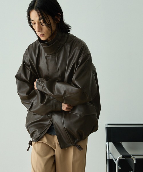 セール】ヴィンテージメイク オーバーサイズミリタリーブルゾン