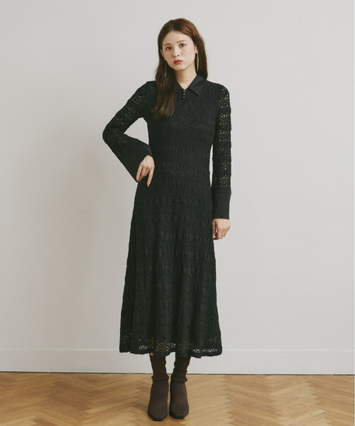 Olu.（オルドット）の「クラシカルレースワンピース（ワンピース