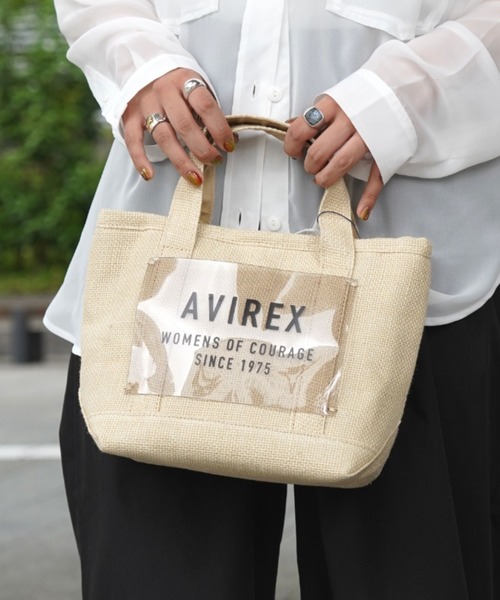 AVIREX（アヴィレックス）の「【直営店限定】MESH MINI TOTE BAG