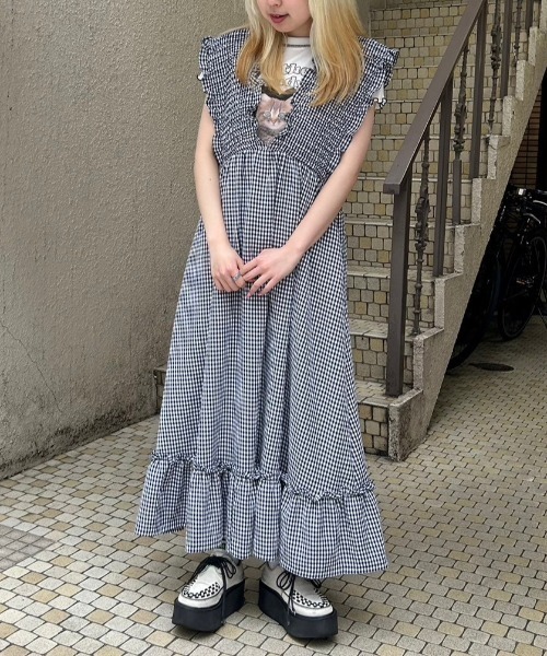 Candy Stripper（キャンディストリッパー）の「SHIRRING JUMPER