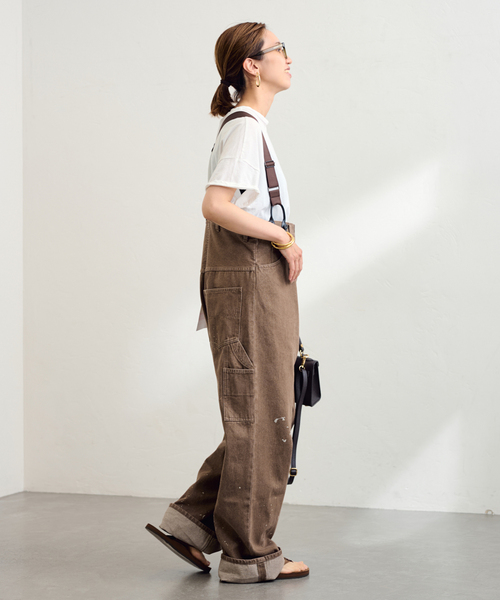 セール】PAYDAY /ペイデイ サスペンダー付きペイント加工デニム