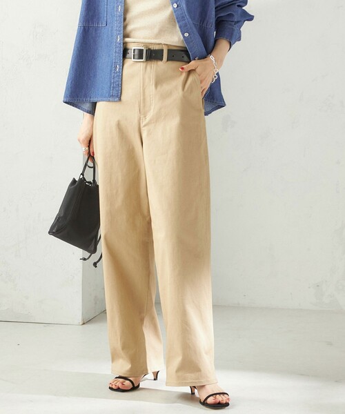 洗濯機可能〉ストレッチ チノ 硫化染め パンツ（チノパンツ）｜SHIPS