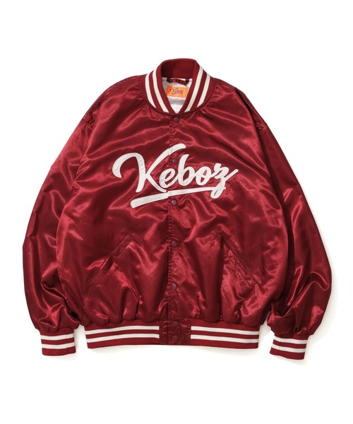 KEBOZ（ケボズ）の「SATIN VARSITY JACKET（スタジャン）」 - WEAR