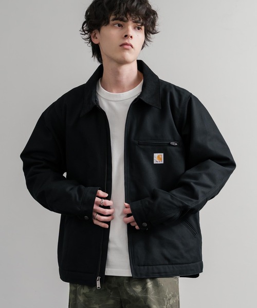 Carhartt カーハート DUCK DETROIT JACKET BLANKET LINED オーバー