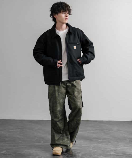 Carhartt カーハート DUCK DETROIT JACKET BLANKET LINED オーバー