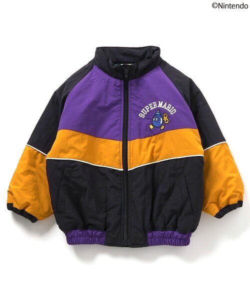セール】スーパーマリオ 切替ジャケット（ブルゾン）｜BREEZE